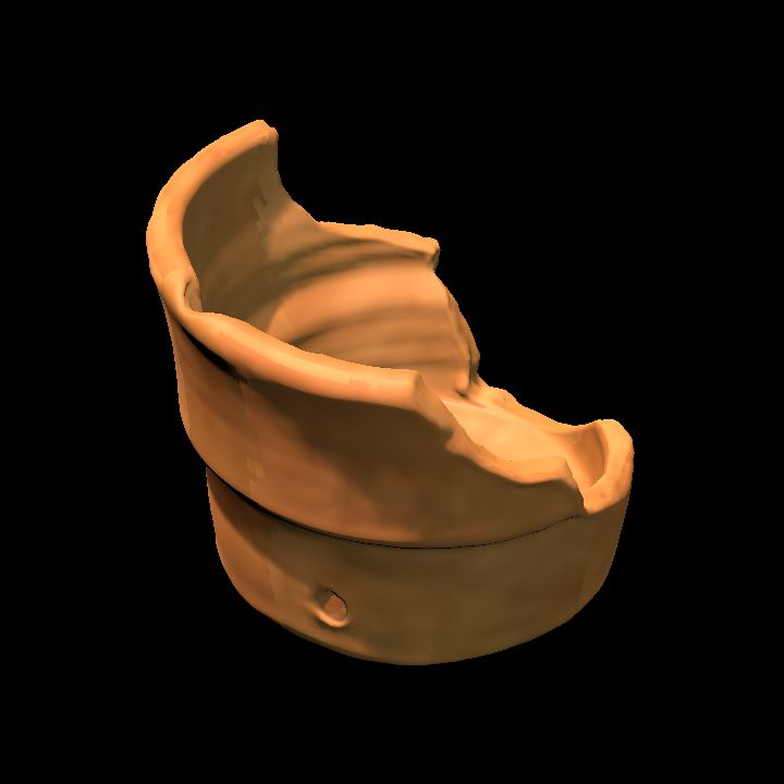Terracotta pottery broken 1