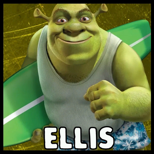 Shrek (Swim Trunks) - Ellis