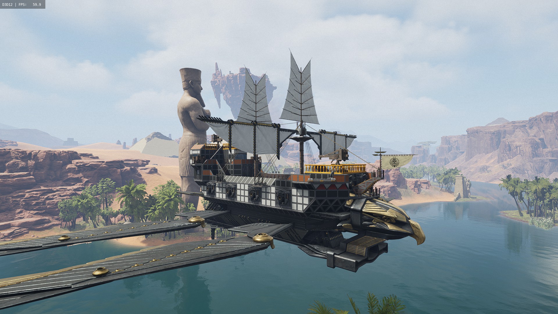 Warship "Predestination" – Soulmask Mod