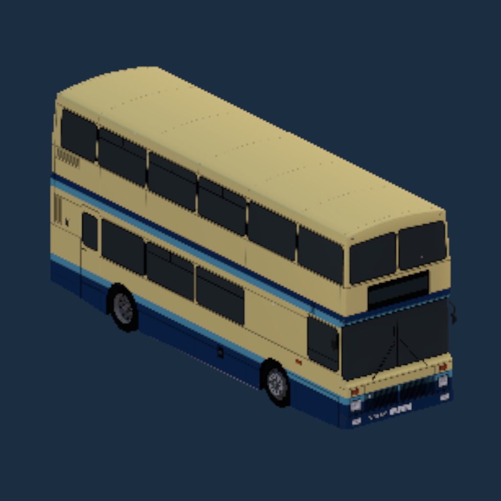 Northern Counties Palatine 1 Volvo Olympian First Eastern Counties Blue Bus Unbranded