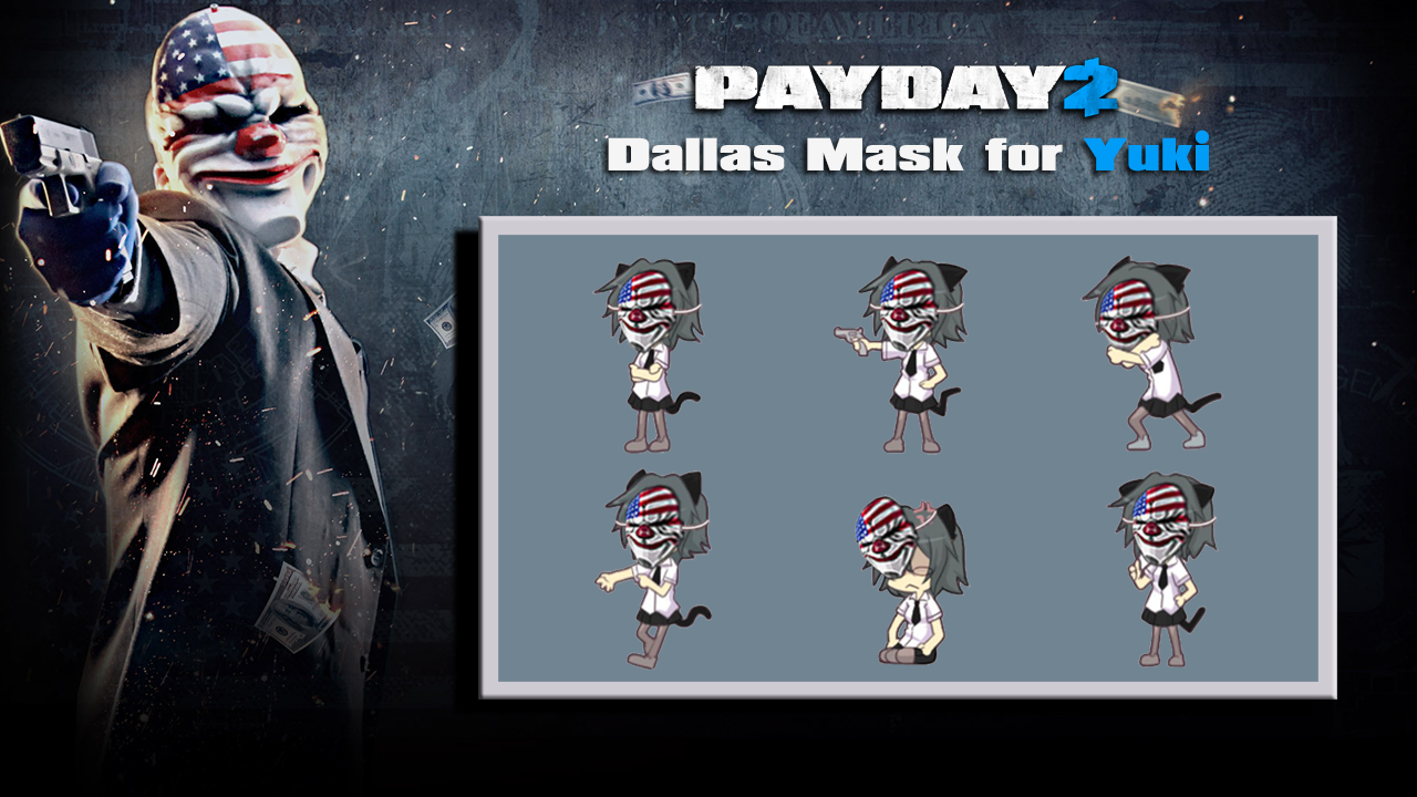 PAYDAY 2 Dallas Mask for Yuki