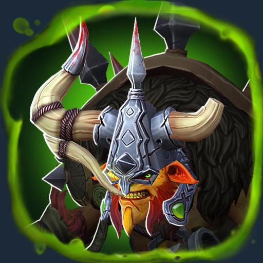 Bloodtipped Gladiator Helmet