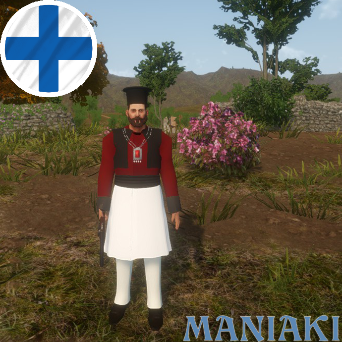 MANIAKI Greek Officer Papaflessas