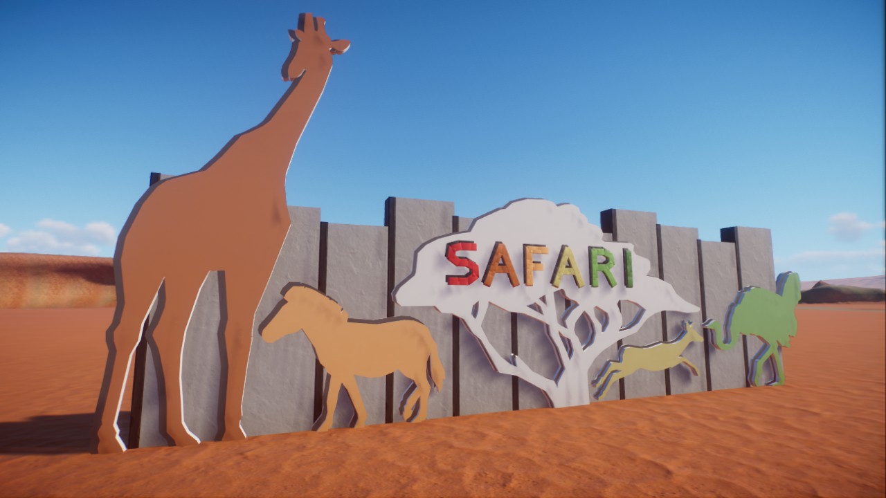Safari Sign