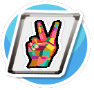 GROOVY PEACE SIGN POSTER