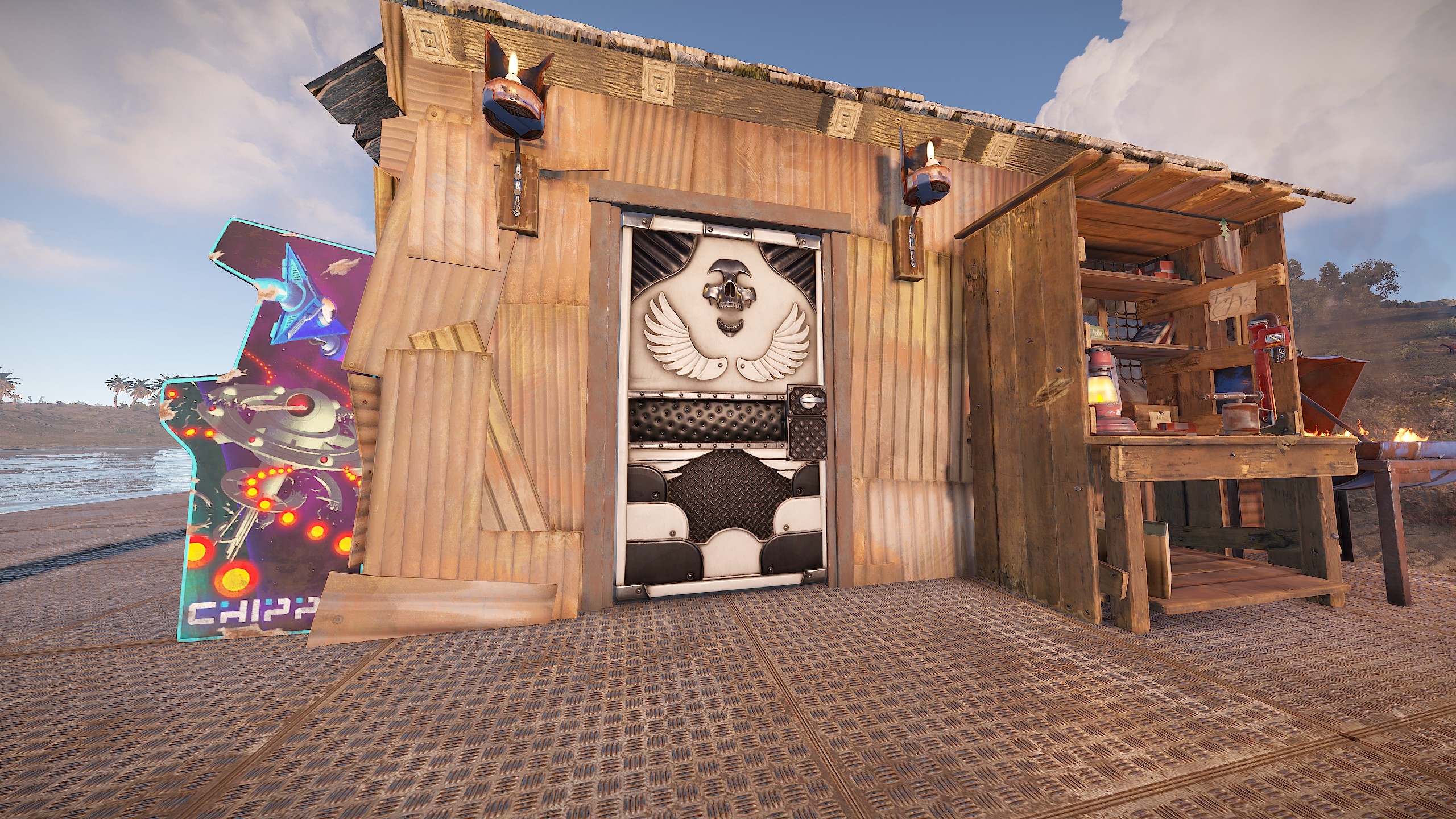 No Mercy Sheet Metal Door
