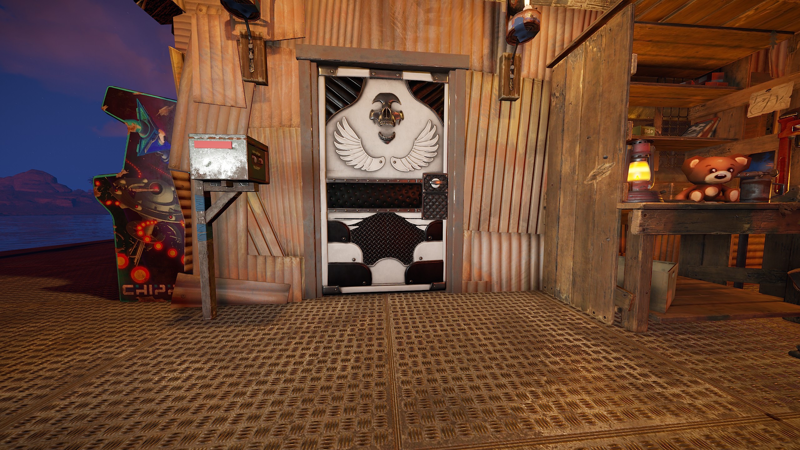 No Mercy Sheet Metal Door