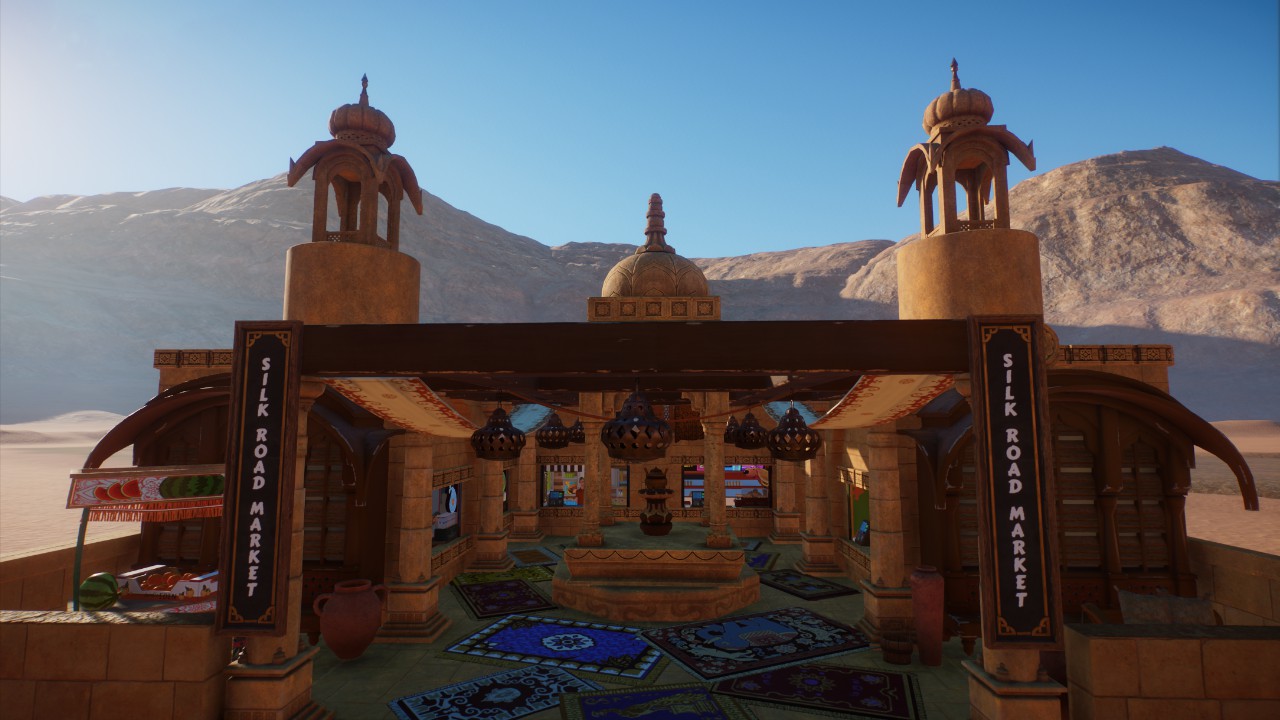 Exotic Desert Market