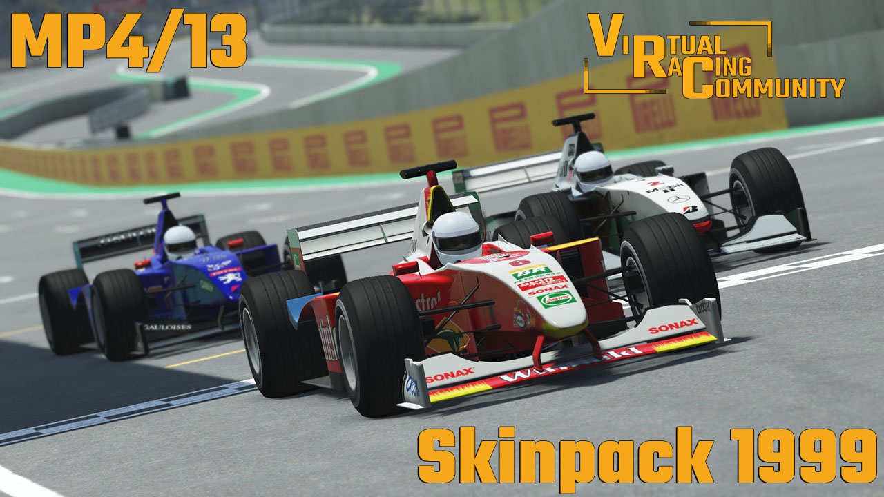 VRC-One F1 1999 Skinpack