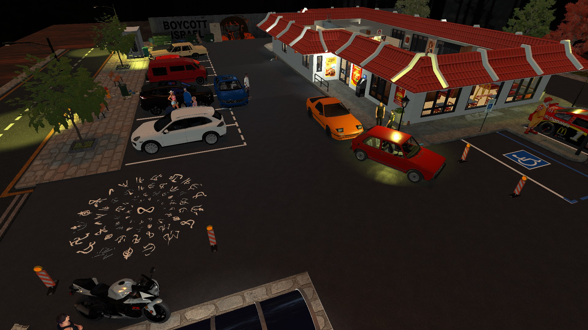 Mc Donalds  (Ordem Paranormal) RPG map