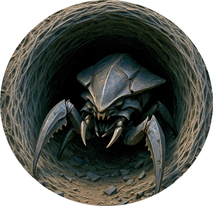 Tyranid Subterranean Assault Tunnel Marker