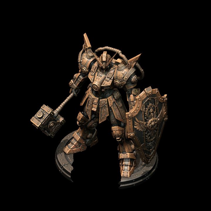Steampunk Powerarmor Copper