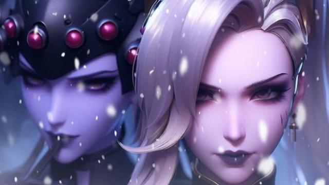 R-18 Mercy and Widowmaker (Overwatch) animated Pills