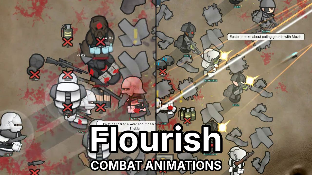 Flourish - Combat Animations