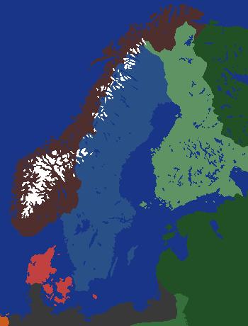Northern Europe 1914