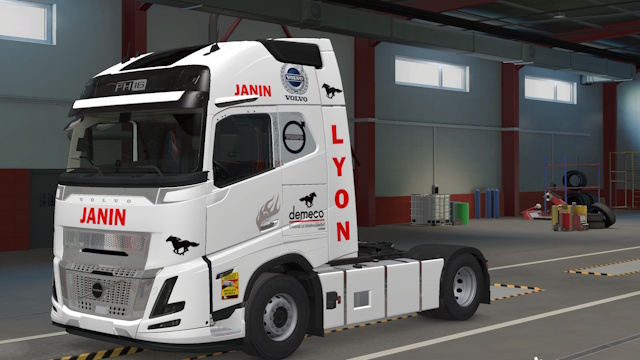 volvo fh6 aeror globetrotteur theme Demeco group