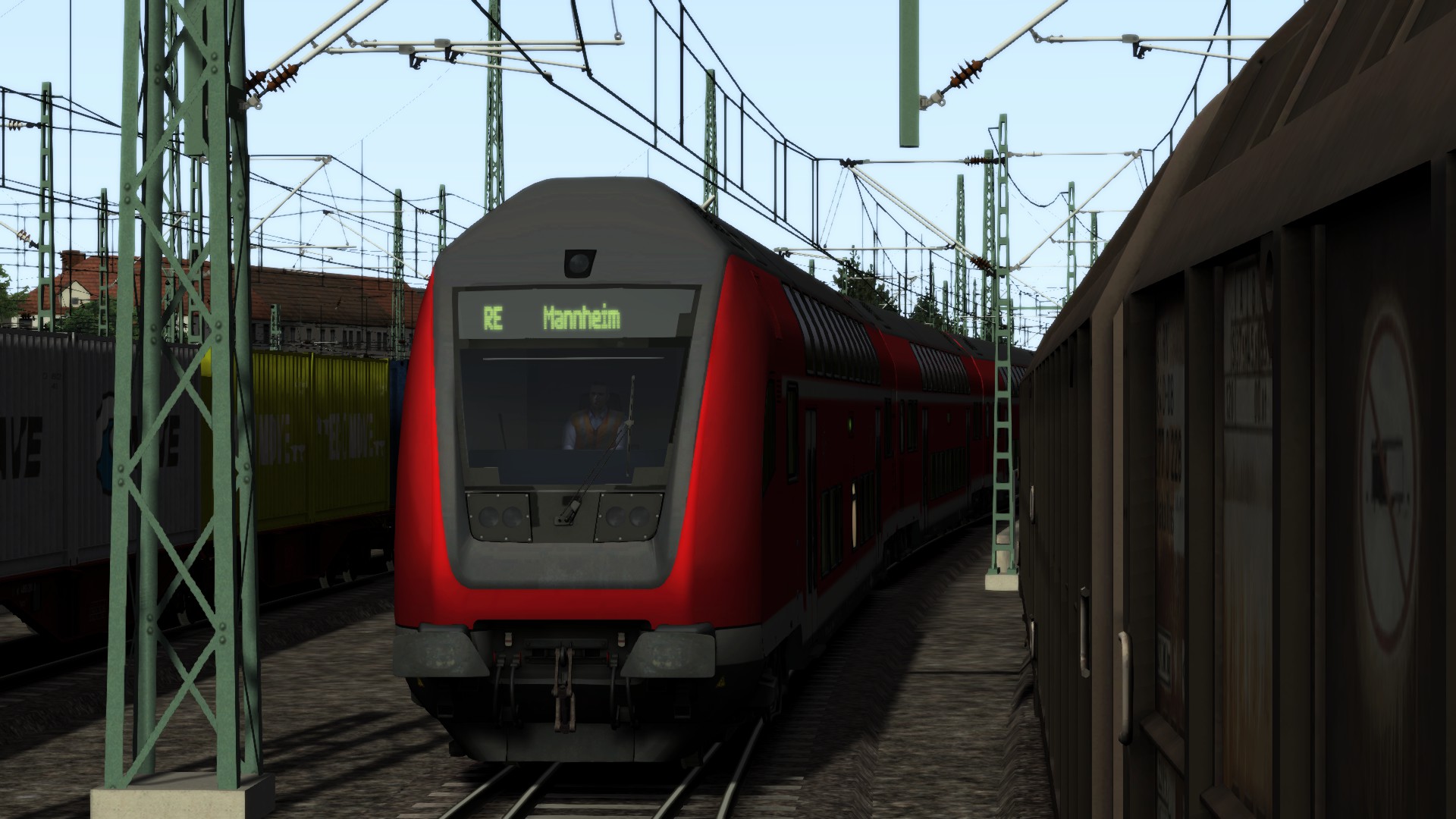 DB 146-231-6 Commuter 7 Car passenger to Seubersdorf