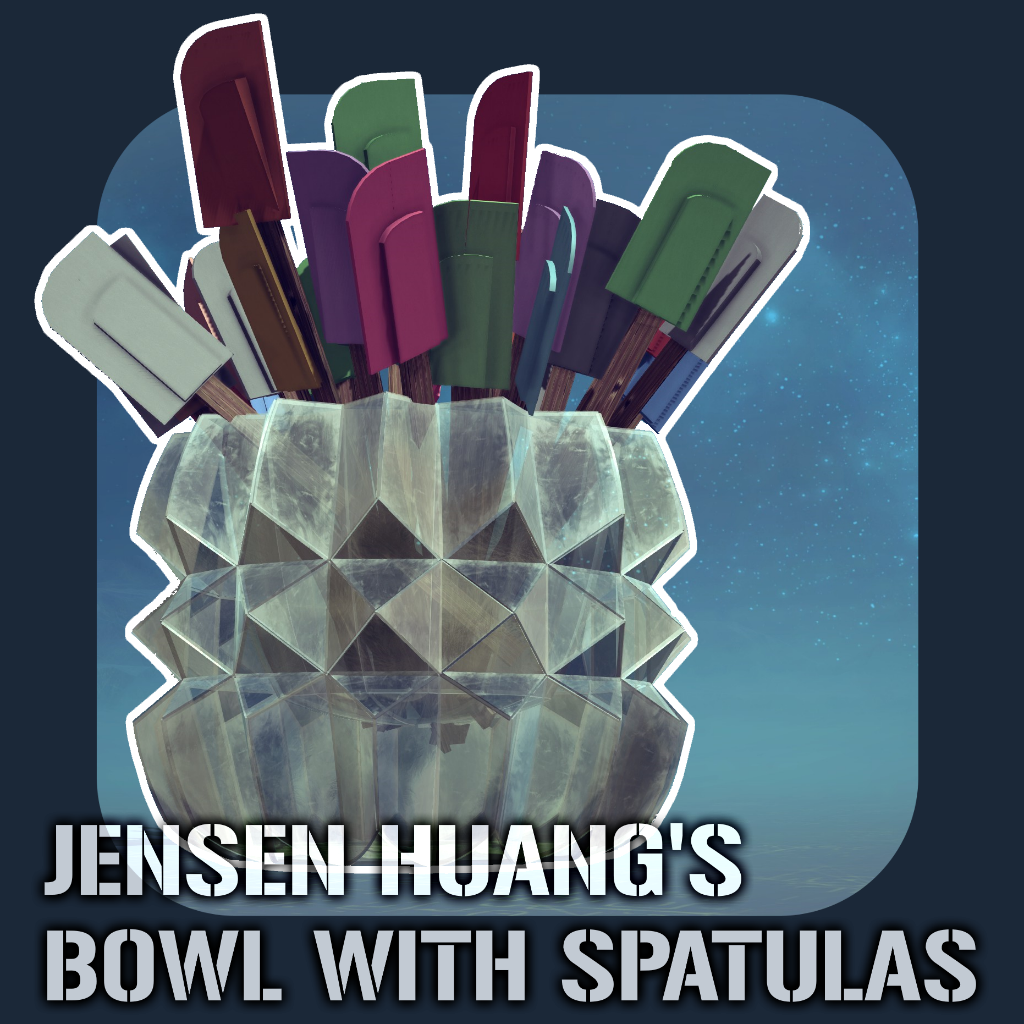 Bowl with spatulas