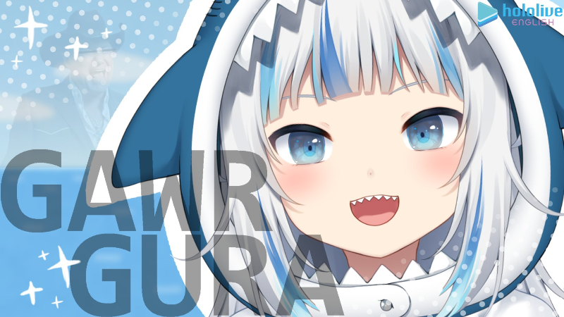 Hololive - Gawr Gura Wallpaper a