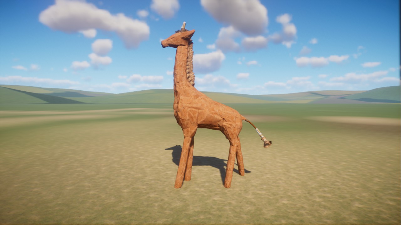 Giraffe Rock Statue