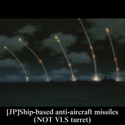 [Stop updating][JP]Ship-based anti-aircraft missiles (NOT VLS turret)