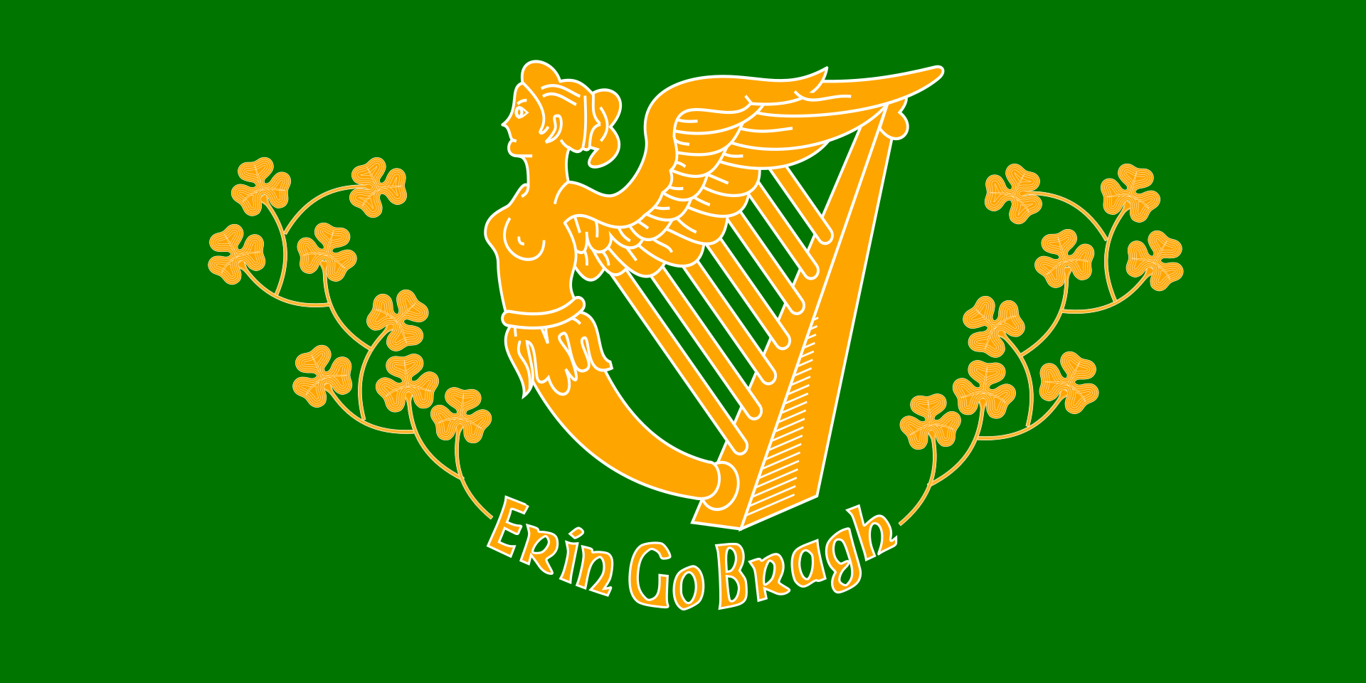 Irish American Flag preview