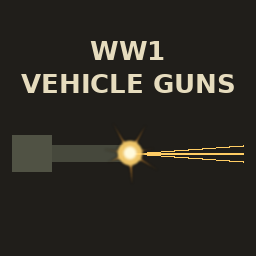 WW1 Vehicle Guns