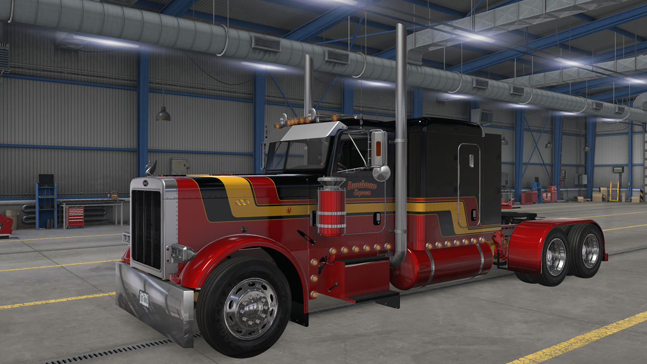 Sandman Express y Calico Creek para el Peterbilt 379 de Dom’s (Goggles56)