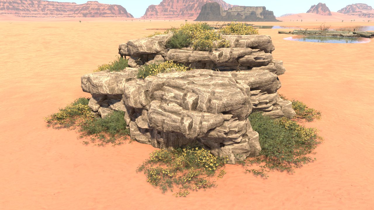 Scrubland cluster