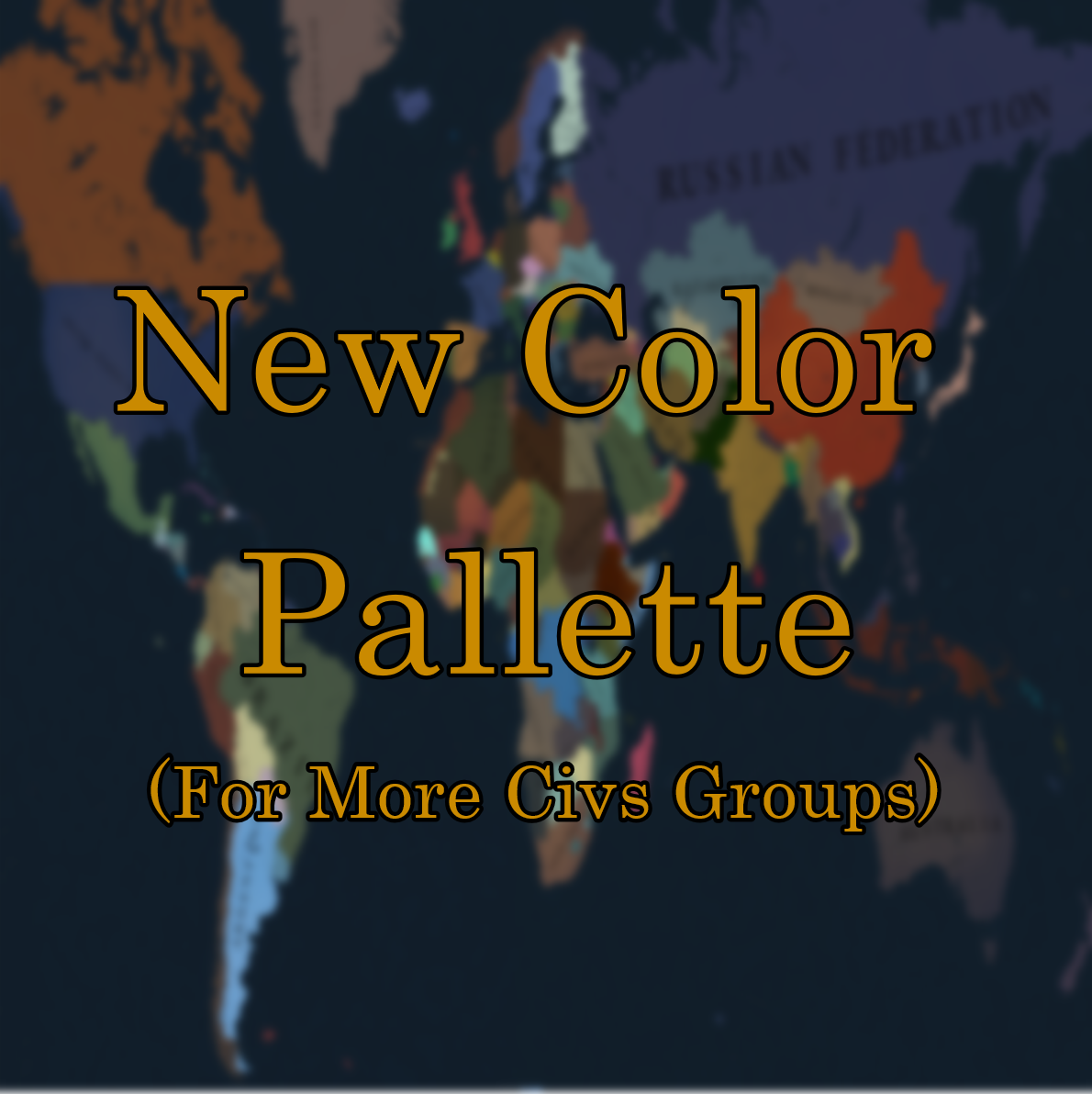 New color palette (For more civs groups mod)