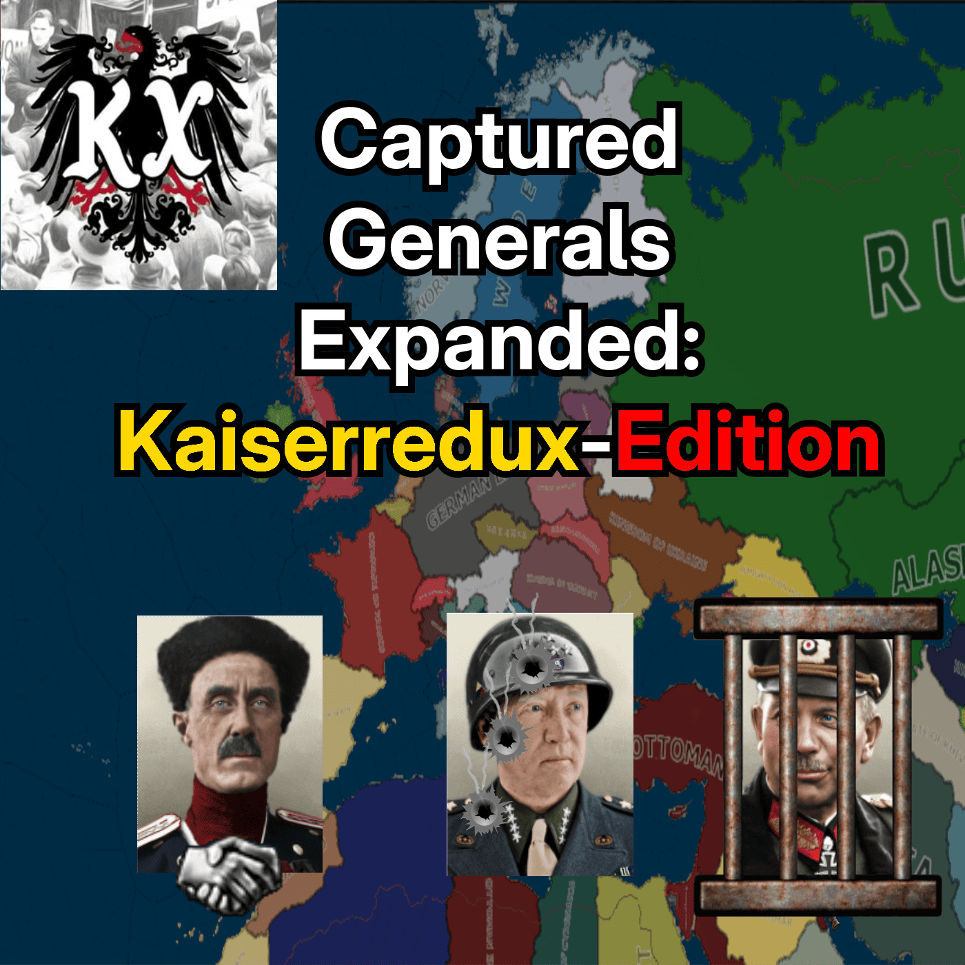 Captured Generals Expanded - KaiserreduX Compatibility