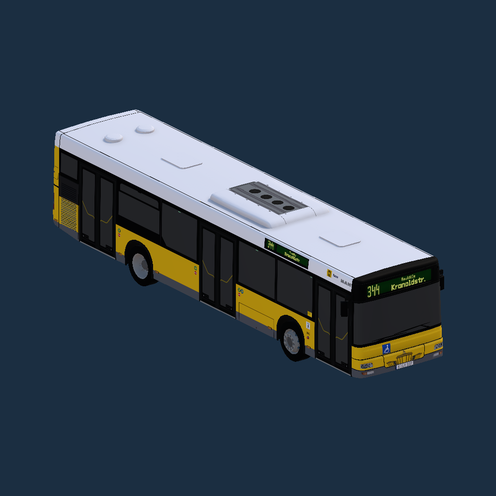 BVG - MAN NL 263 (3D) - Grundlack BT (IST) ab 2001