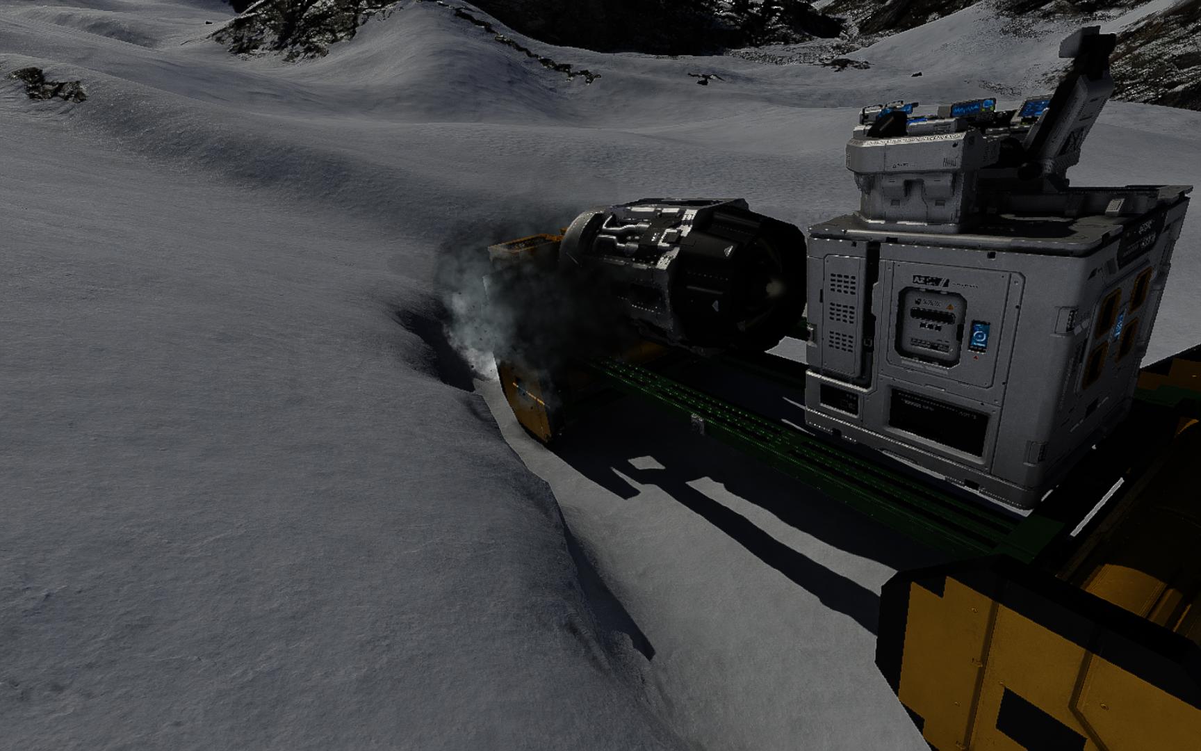 Experimental mining car (semi automatic) preview