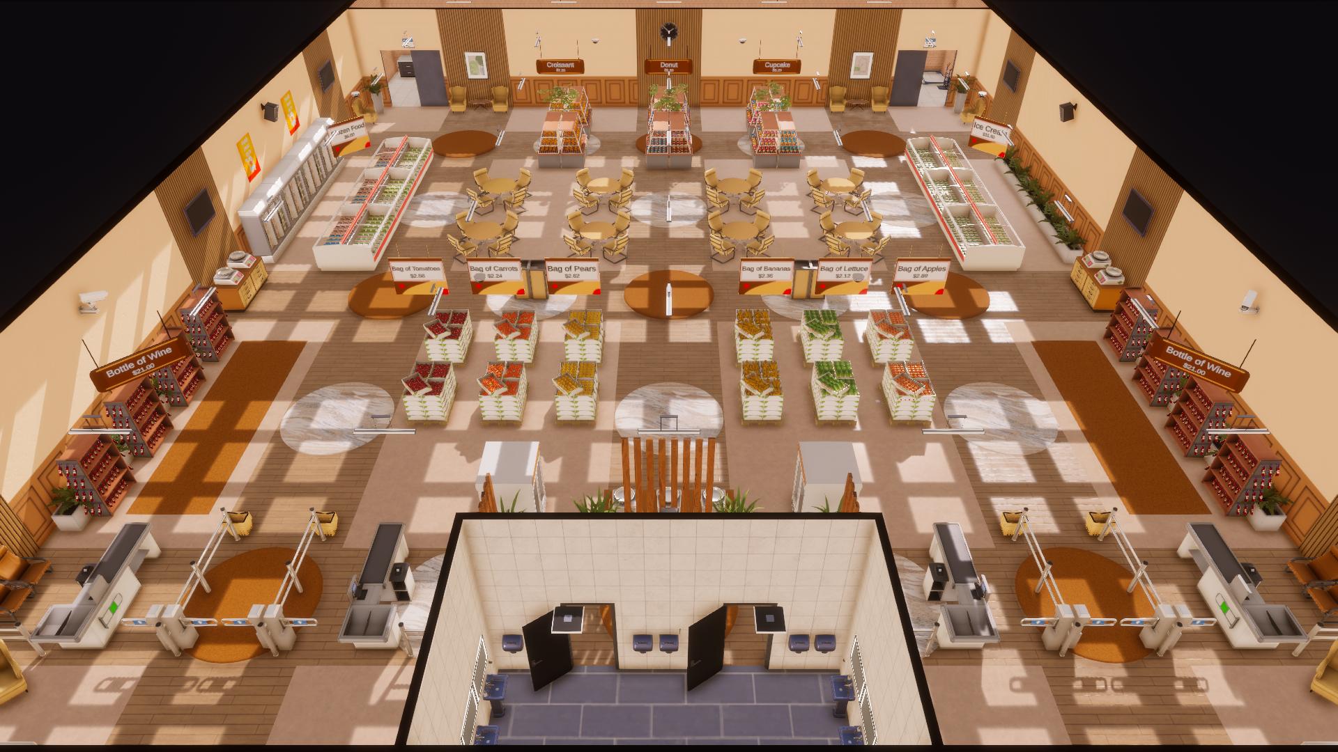(M1) Large Orange Supermarket preview