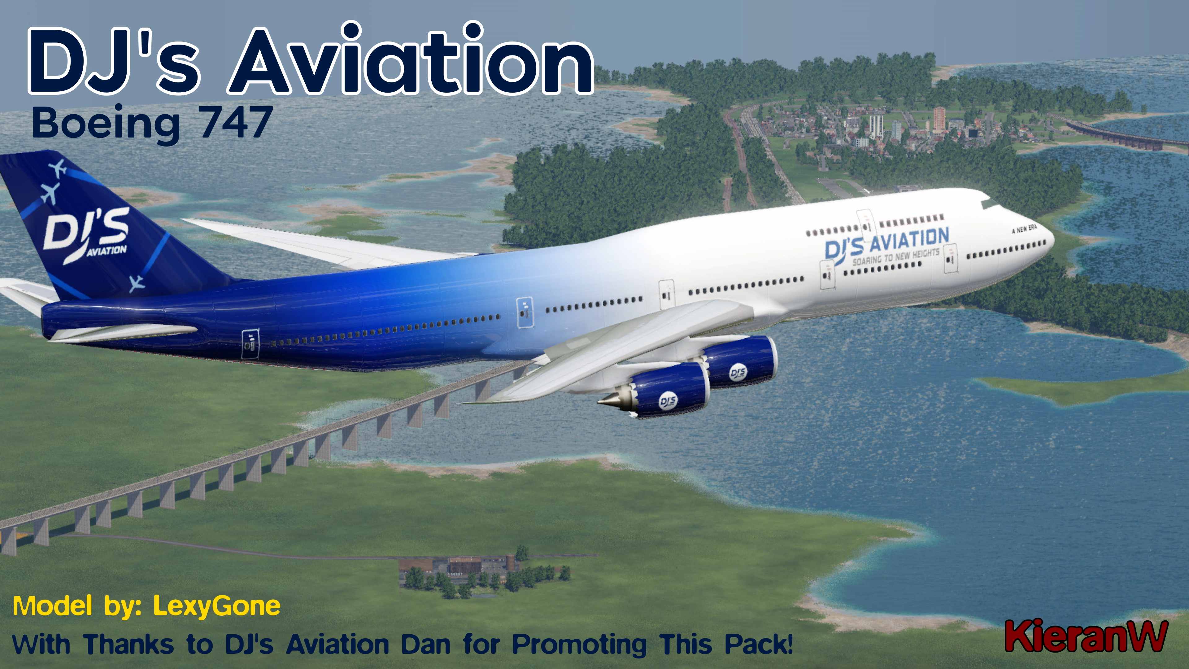 Boeing 747: DJ's Aviation Livery