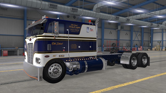 Blue Old School 110 Inch KSW 352