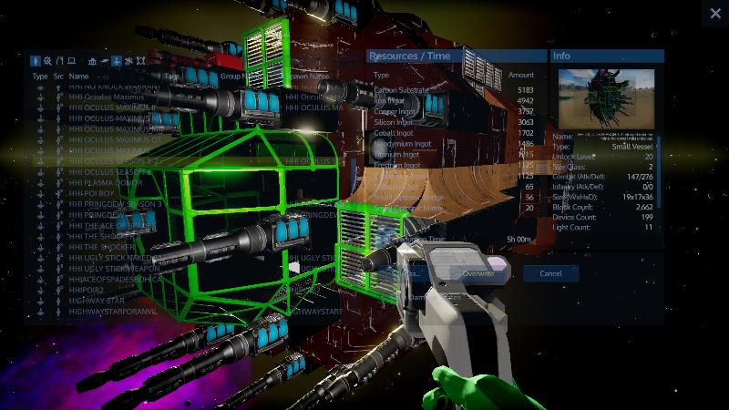HHI OCULUS SEASON 3-2 reforged eden SV miner for turret limits unlocked