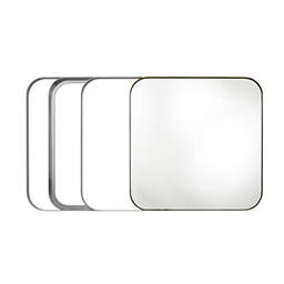 Everly Hanging Mirror Silver L
