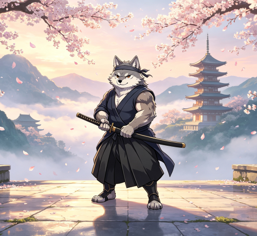 苍月丸 / Sogetsumaru (Wolf Samurai)