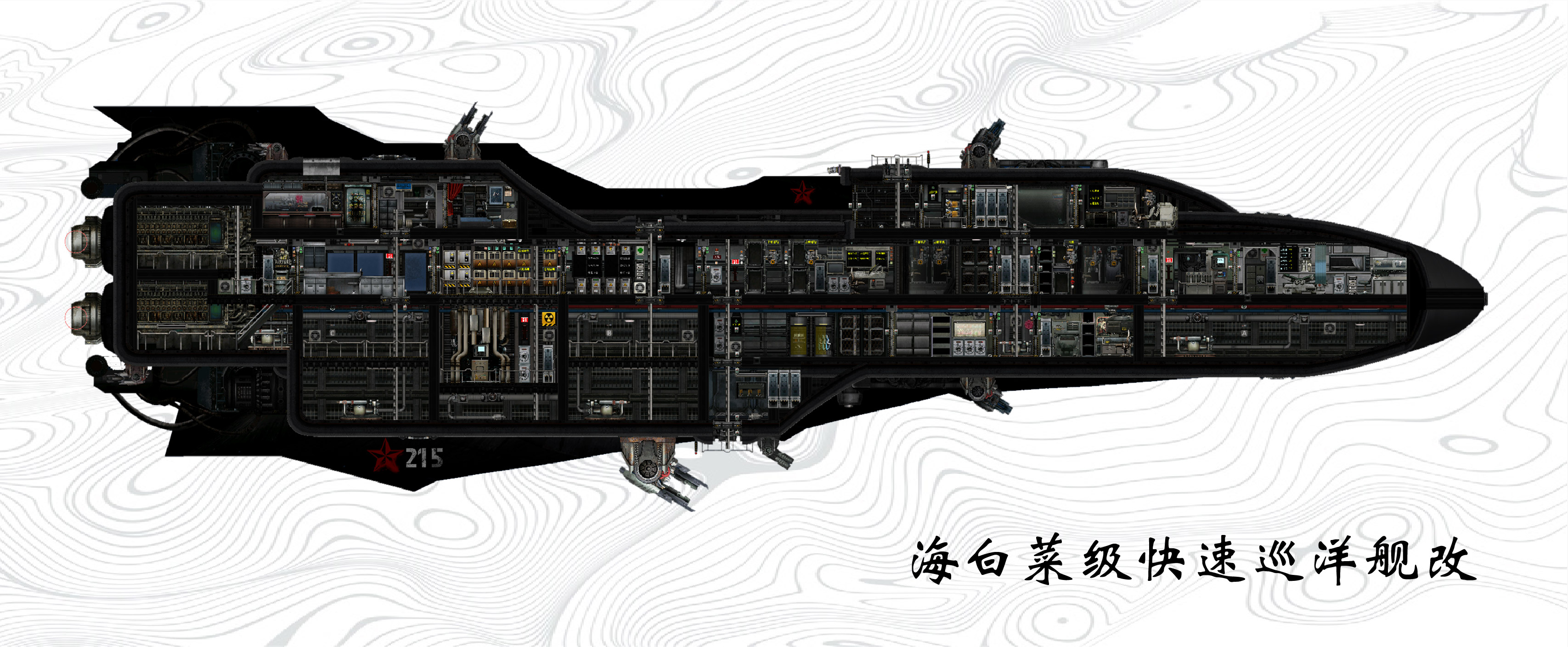 Sea CabbageII (fast cruiser) – Barotrauma Mod