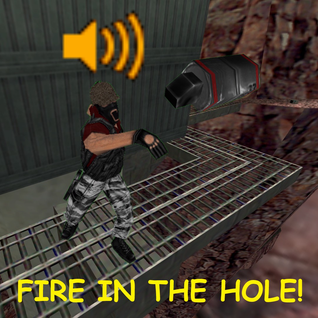 "Fire In The Hole!" Grenade Throwing Sound