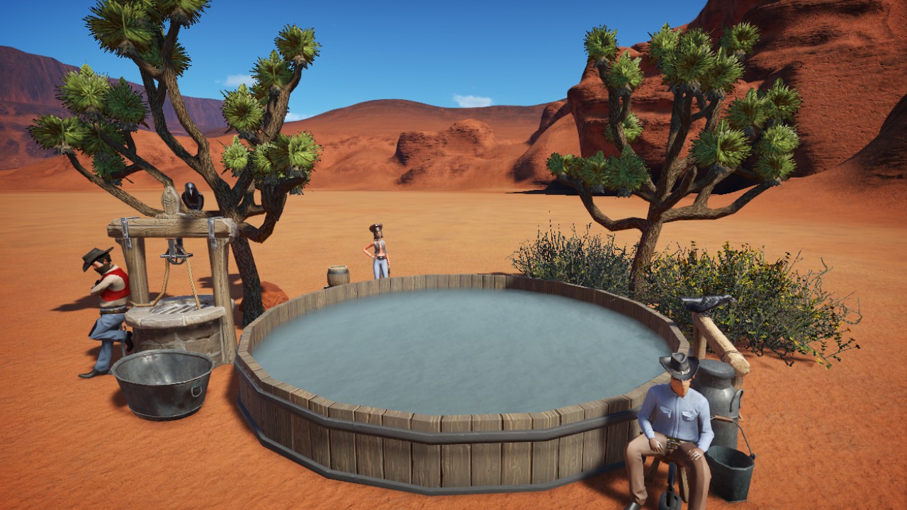 Western Well Scene