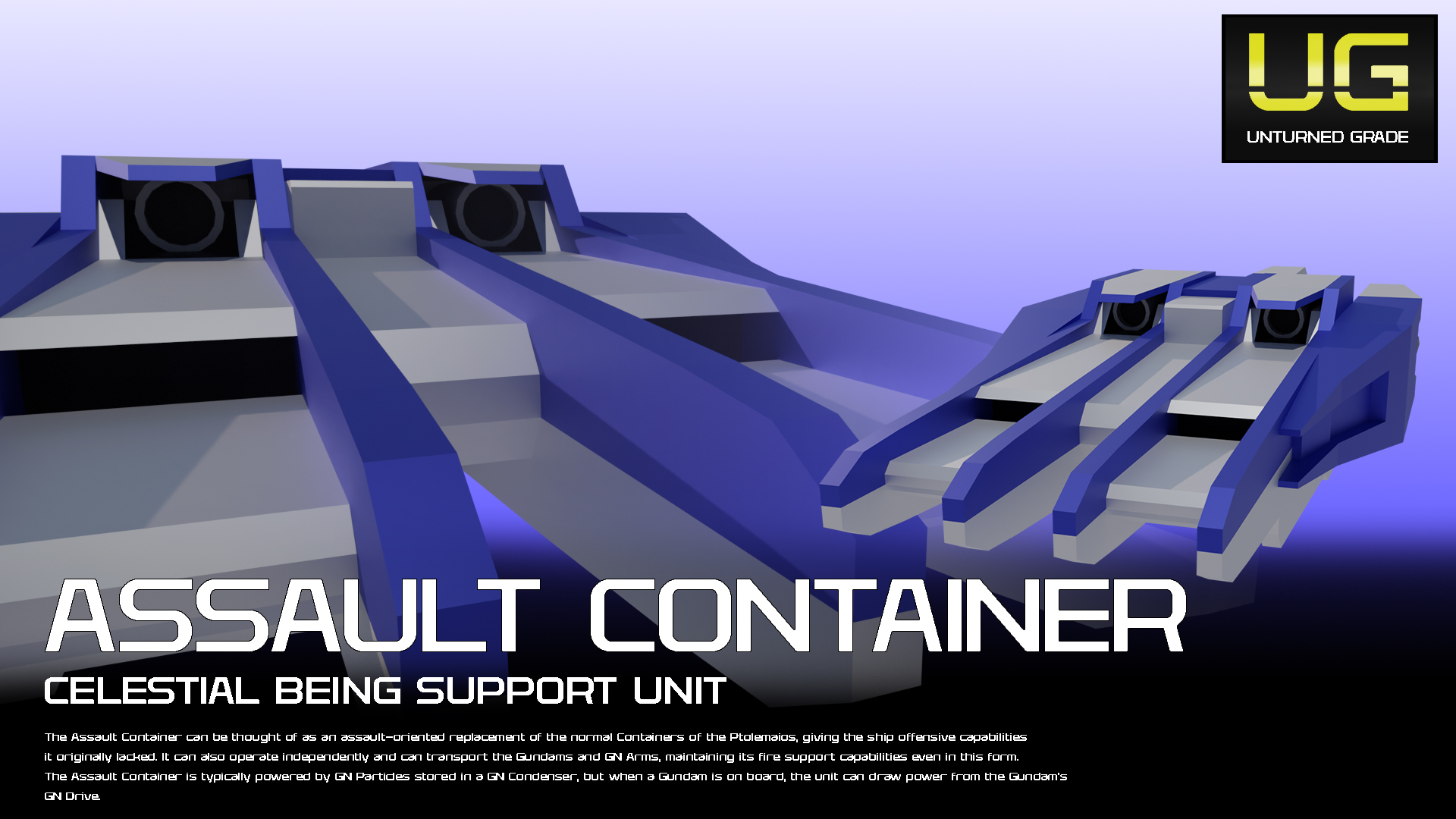 Celestial Being Assault Container – Unturned Mod
