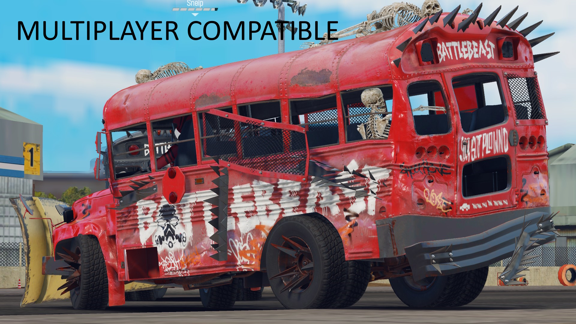 more large vehicle destruction