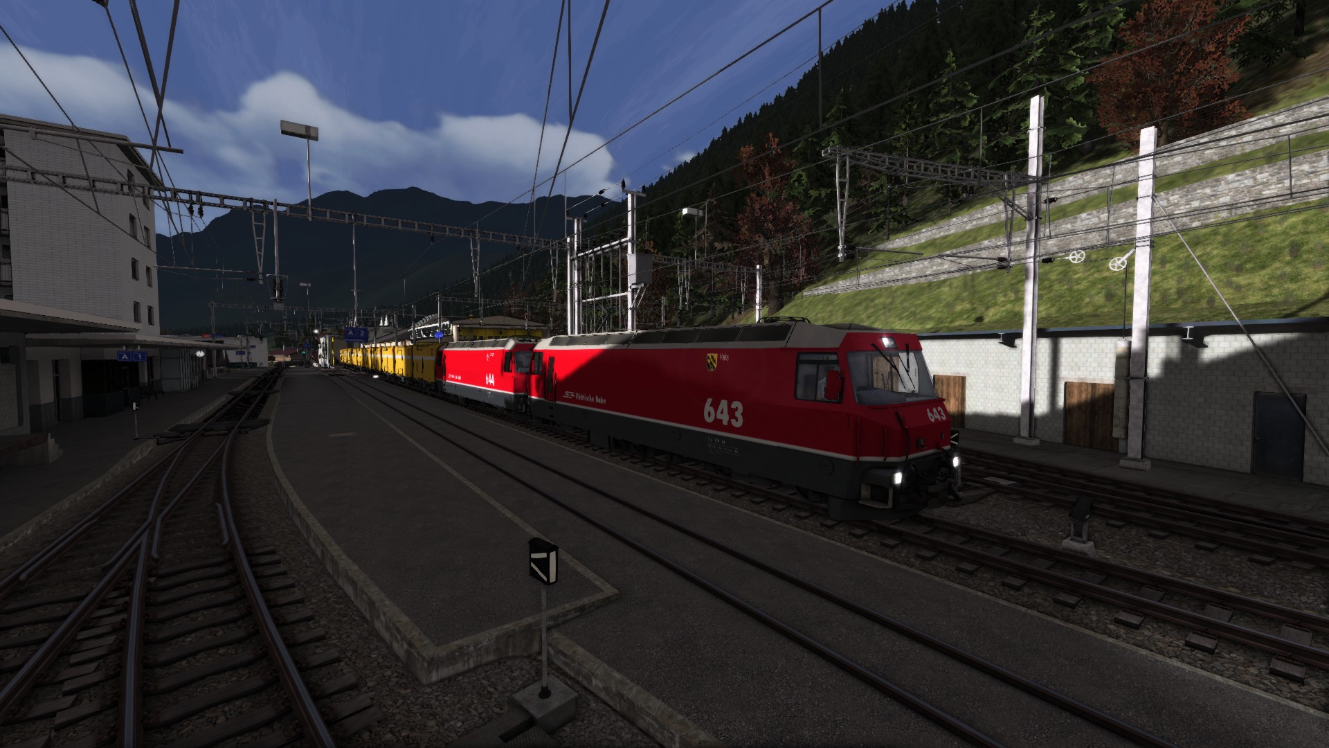 469 Switzerland tour Bernina Pass Part 1 Poschiavo to Cavaglia
