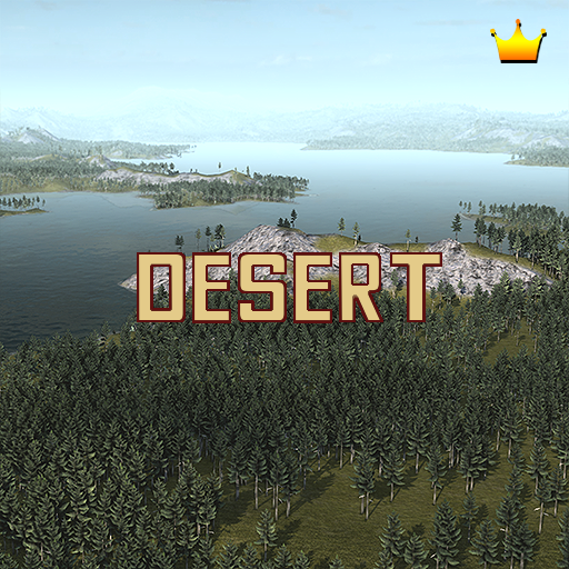 Siberian Map Desert (Empty)