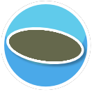 Neutrals Rug Olive Oval