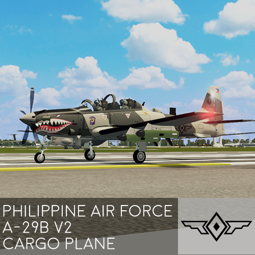 Philippine Air Force A-29B Super Tucano (Cargo Plane)
