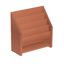 Empty Magazine Shelf