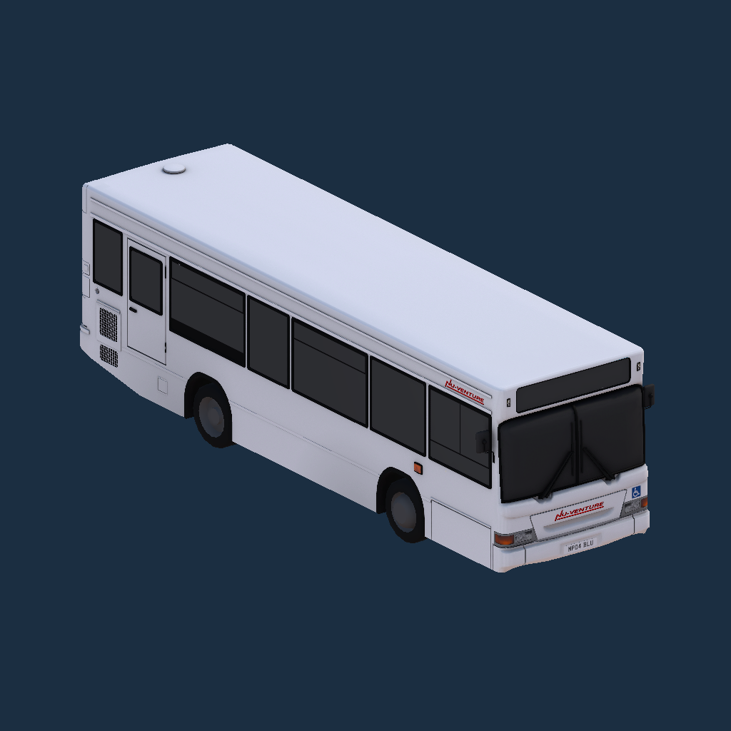 Dennis Dart MPD 8.8m Nu-Venture White